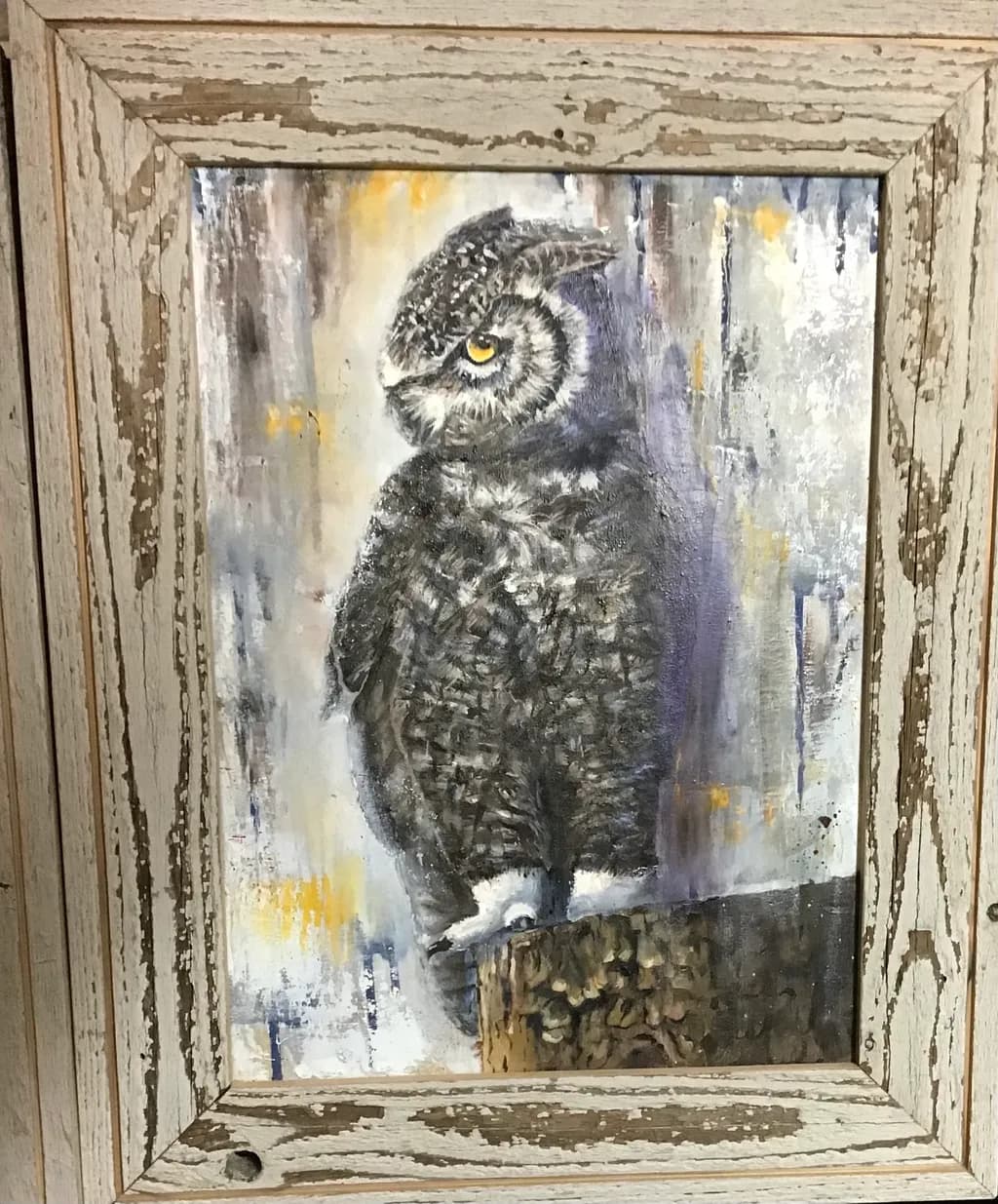 Perched Owl