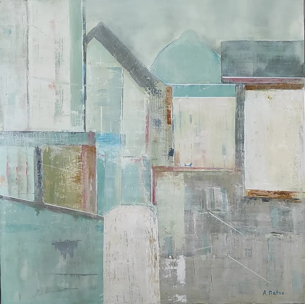 Bleu des maisons