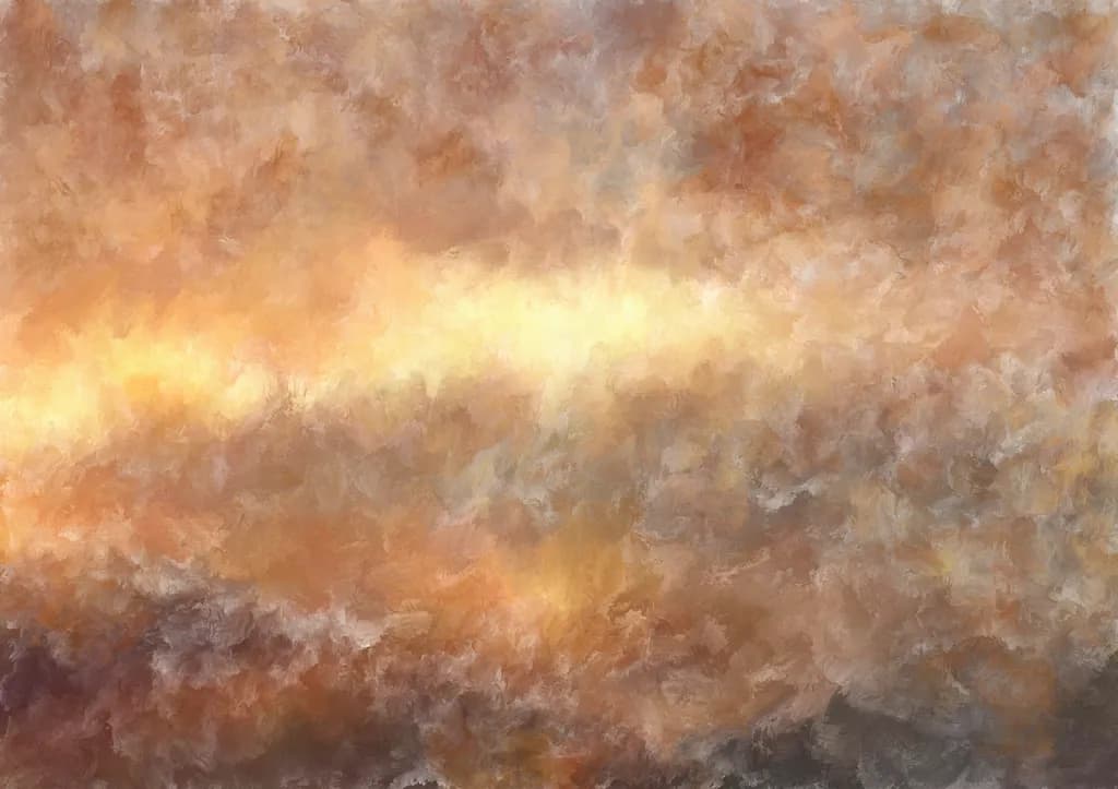 Whispers of Dawn: A Dreamy Dance of Light and Color in Abstract Harmony