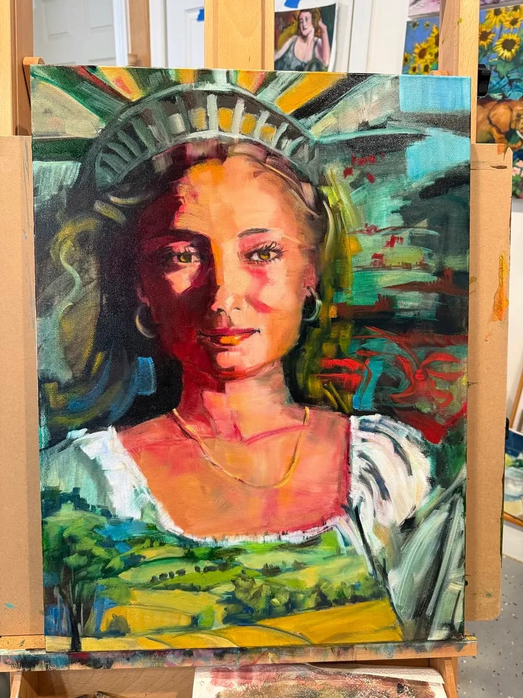 Liberty's Gaze