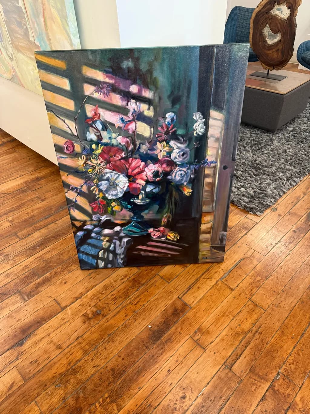 Shadowed Bloom Arrangement