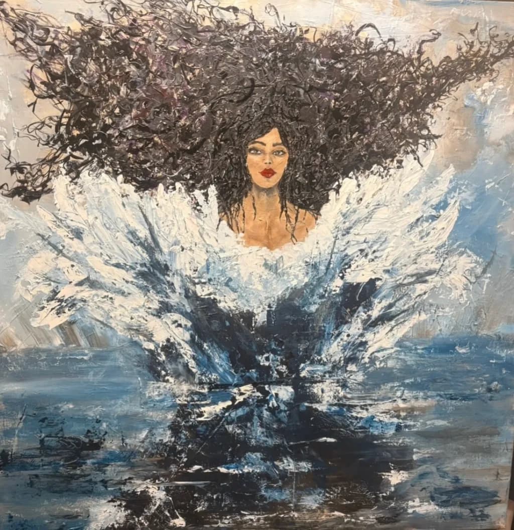 Ethereal Waves: The Dance of Water and Spirit