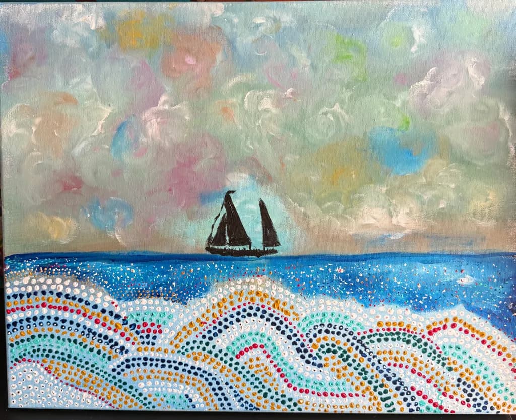 Sailboat Mosaic