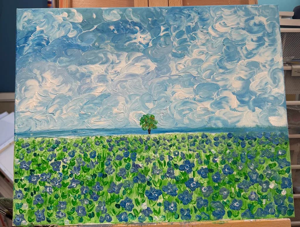 Blue Blossom Horizon