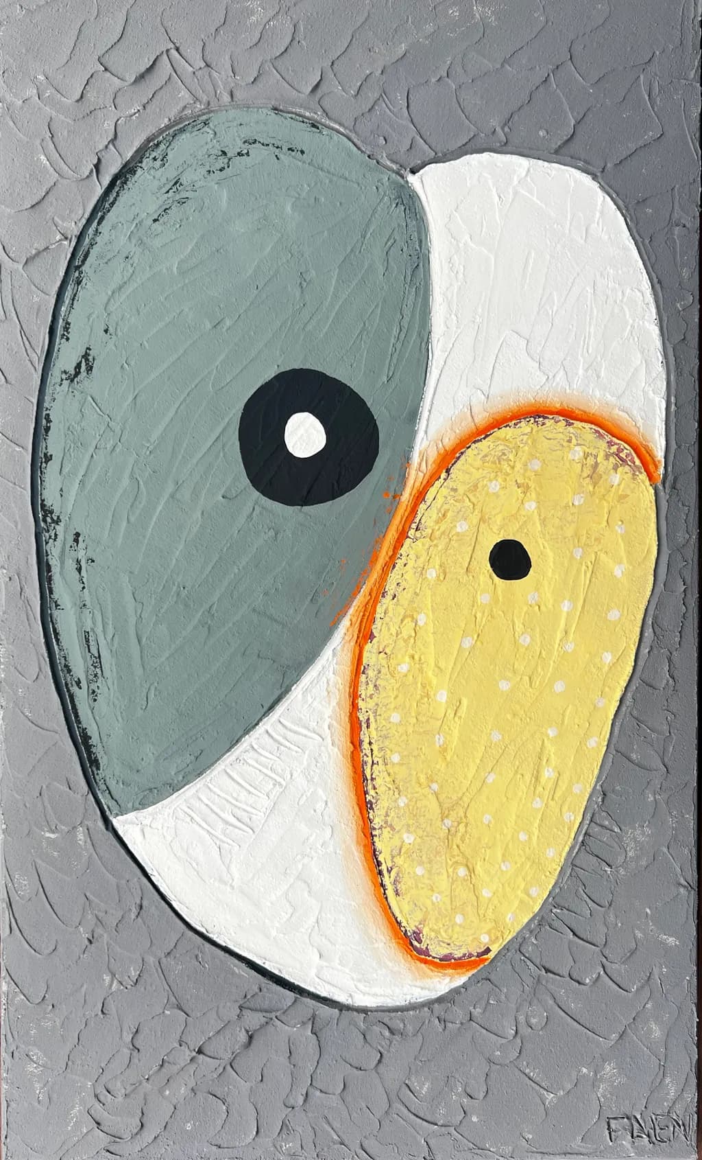 Whispers of Color: An Abstract Journey Through Shape and Emotion