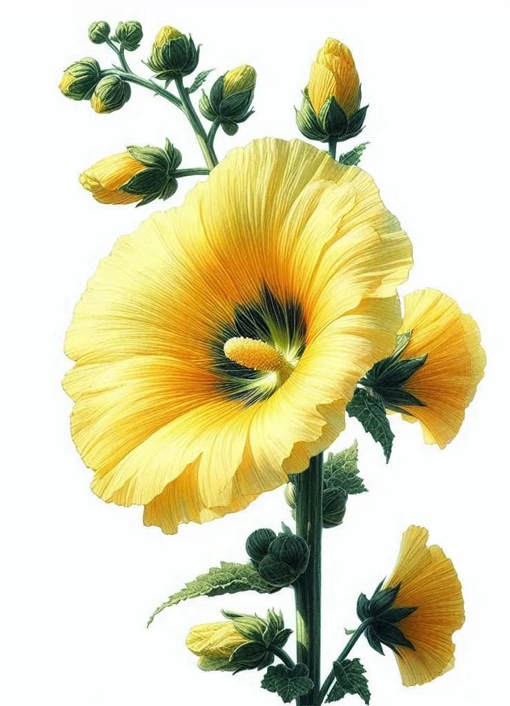 Golden Blossoms: A Radiant Celebration of Nature's Beauty in Yellow Petals