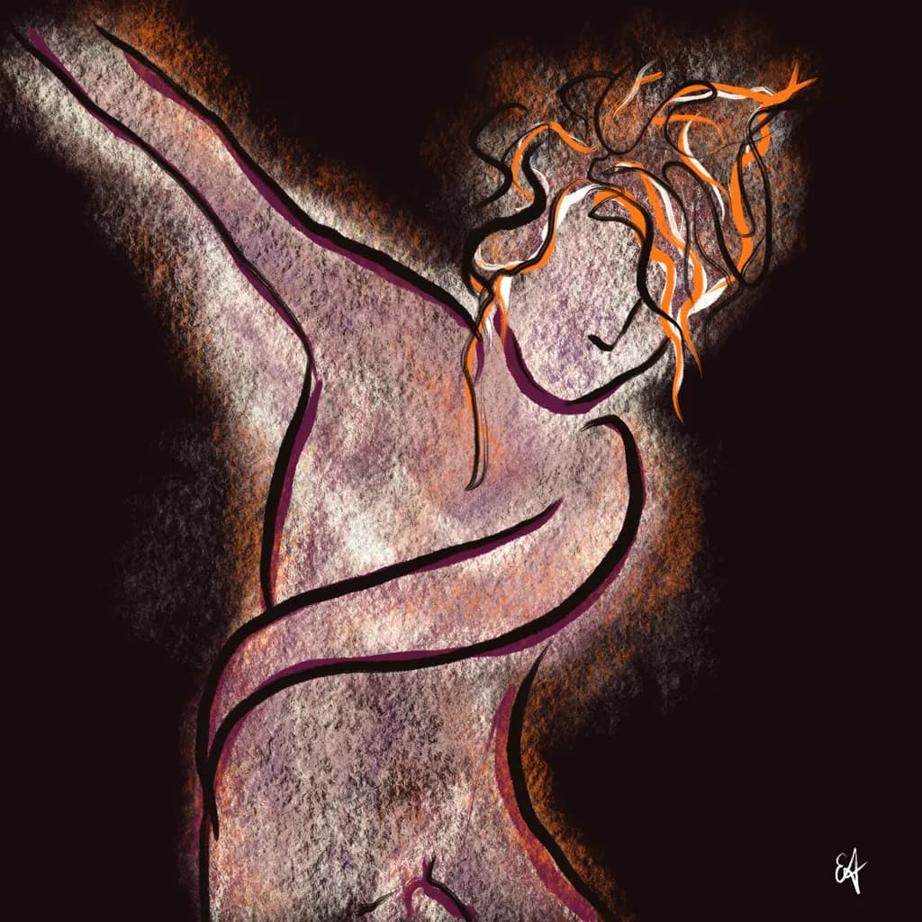 Fluid Expressions: A Colorful Journey Through Abstract Form and Movement