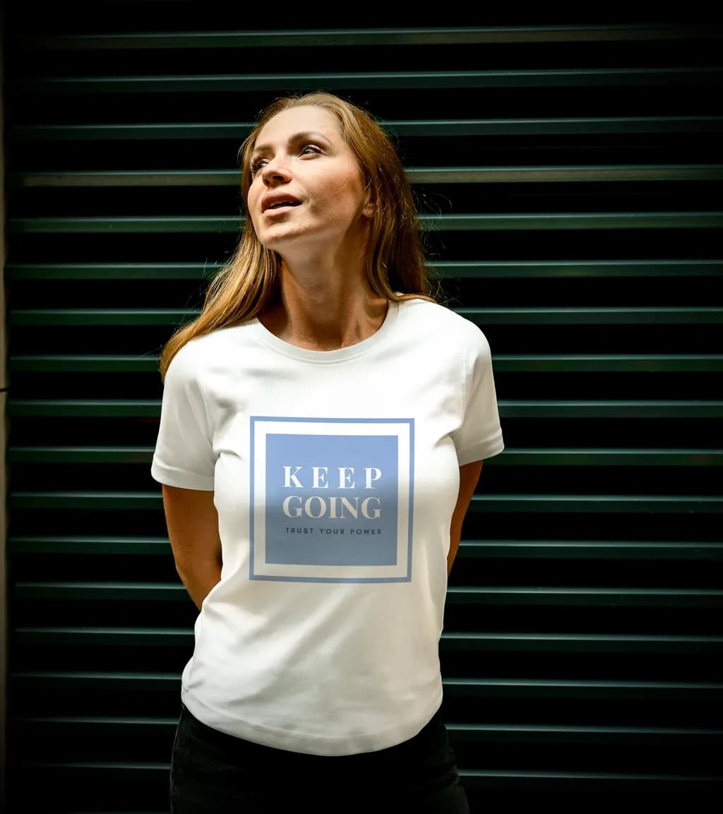 Empowerment in Motion: Keep Going, Trust Your Power T-Shirt