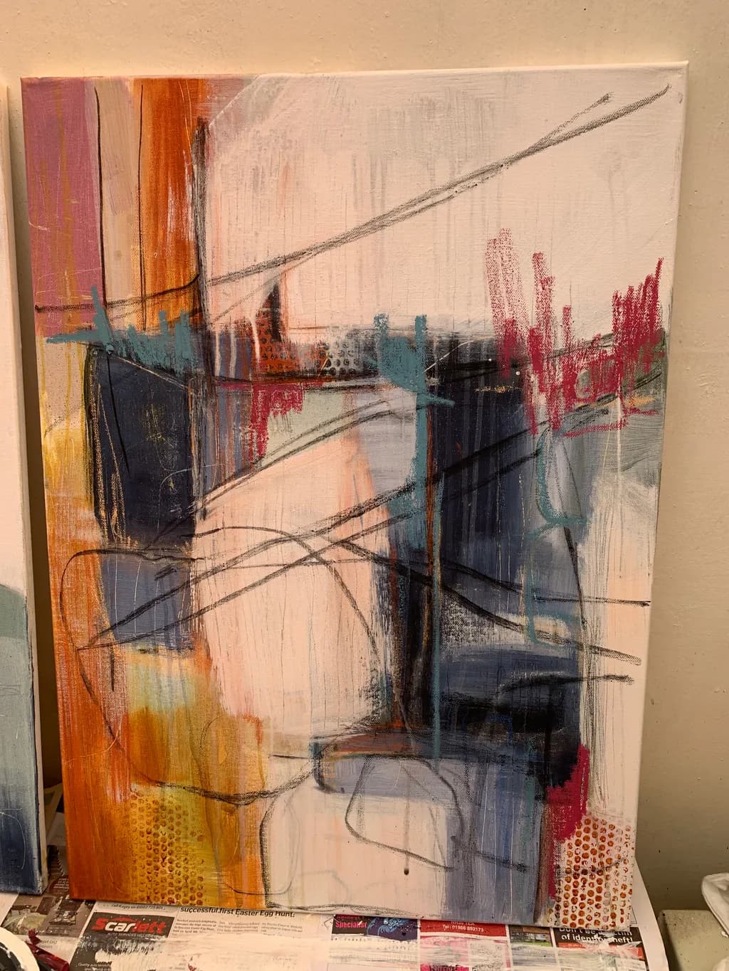 Abstract Canvas Movement