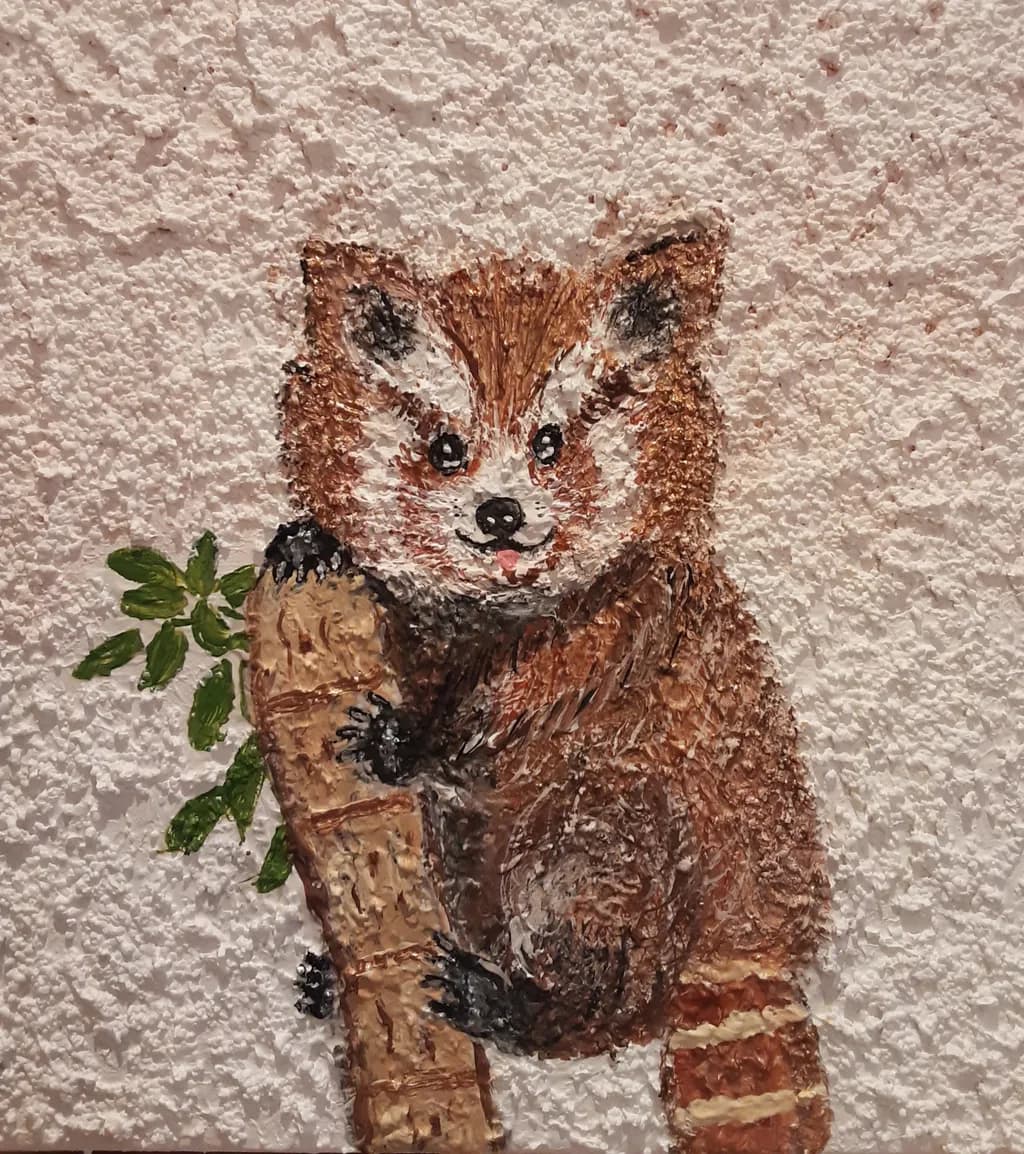 Playful Red Panda
