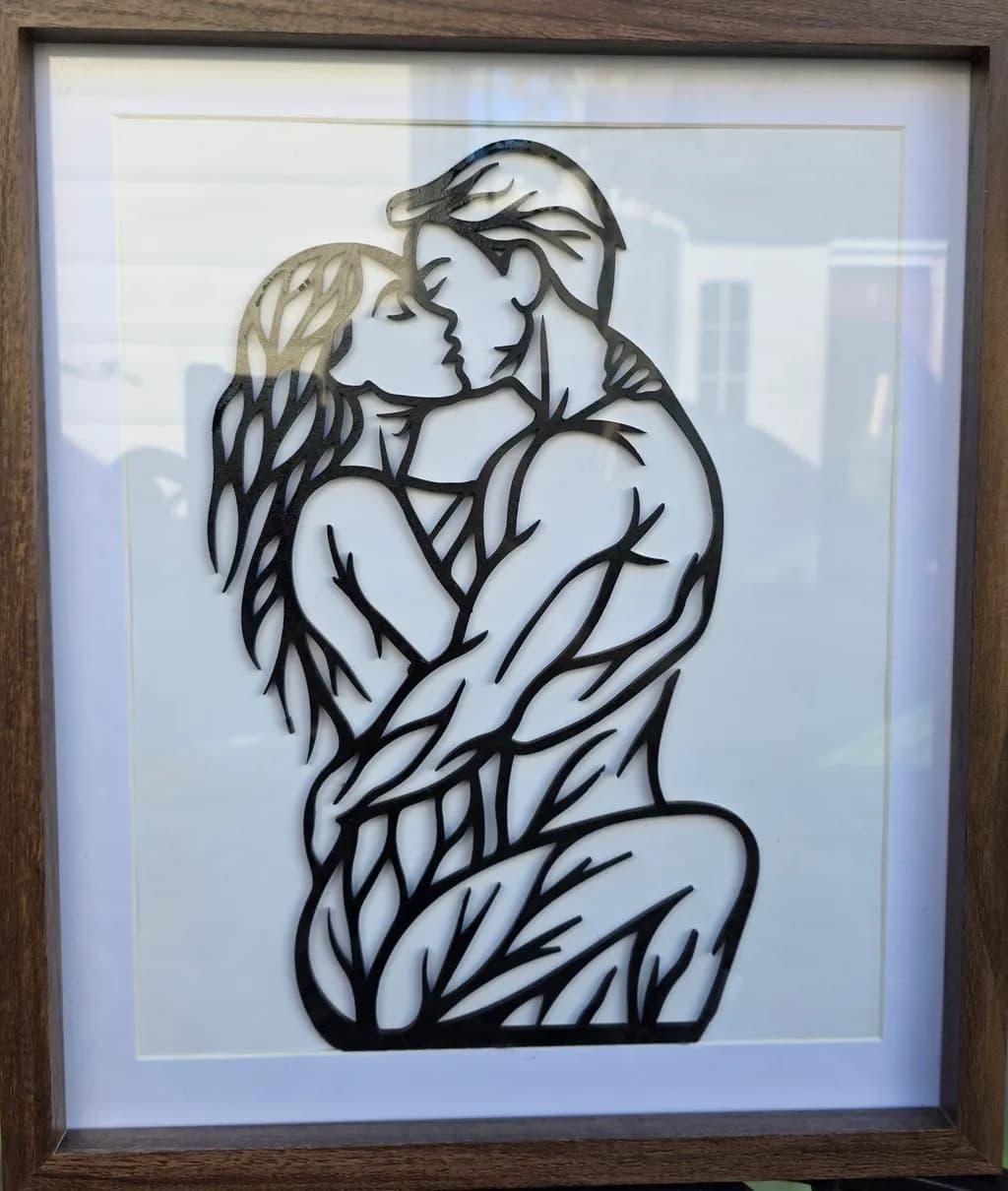 Eternal Embrace: A Romantic Silhouette of Love and Connection