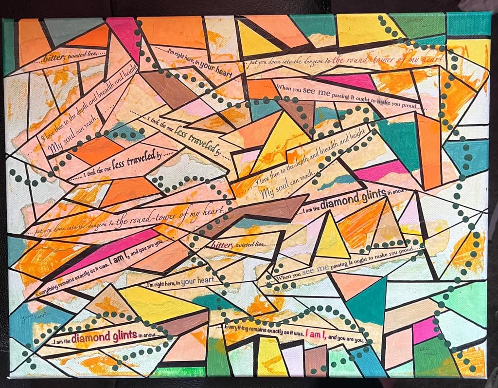 Fragments of the Heart: A Journey Through Color and Emotion