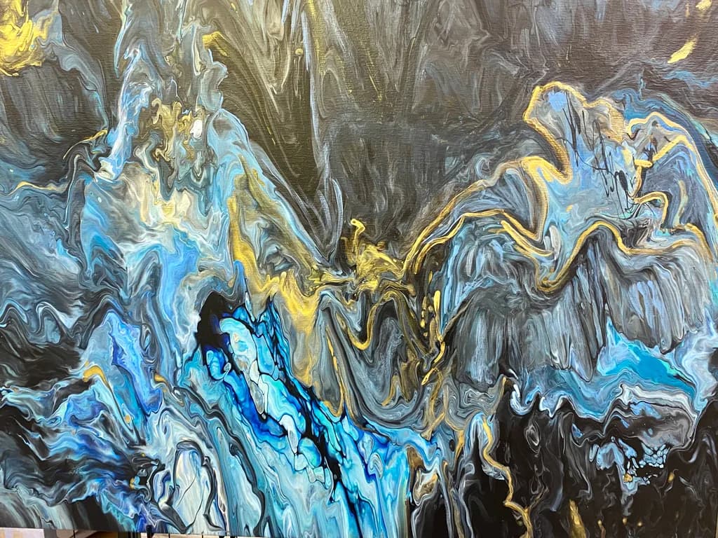 Blue Current Flow