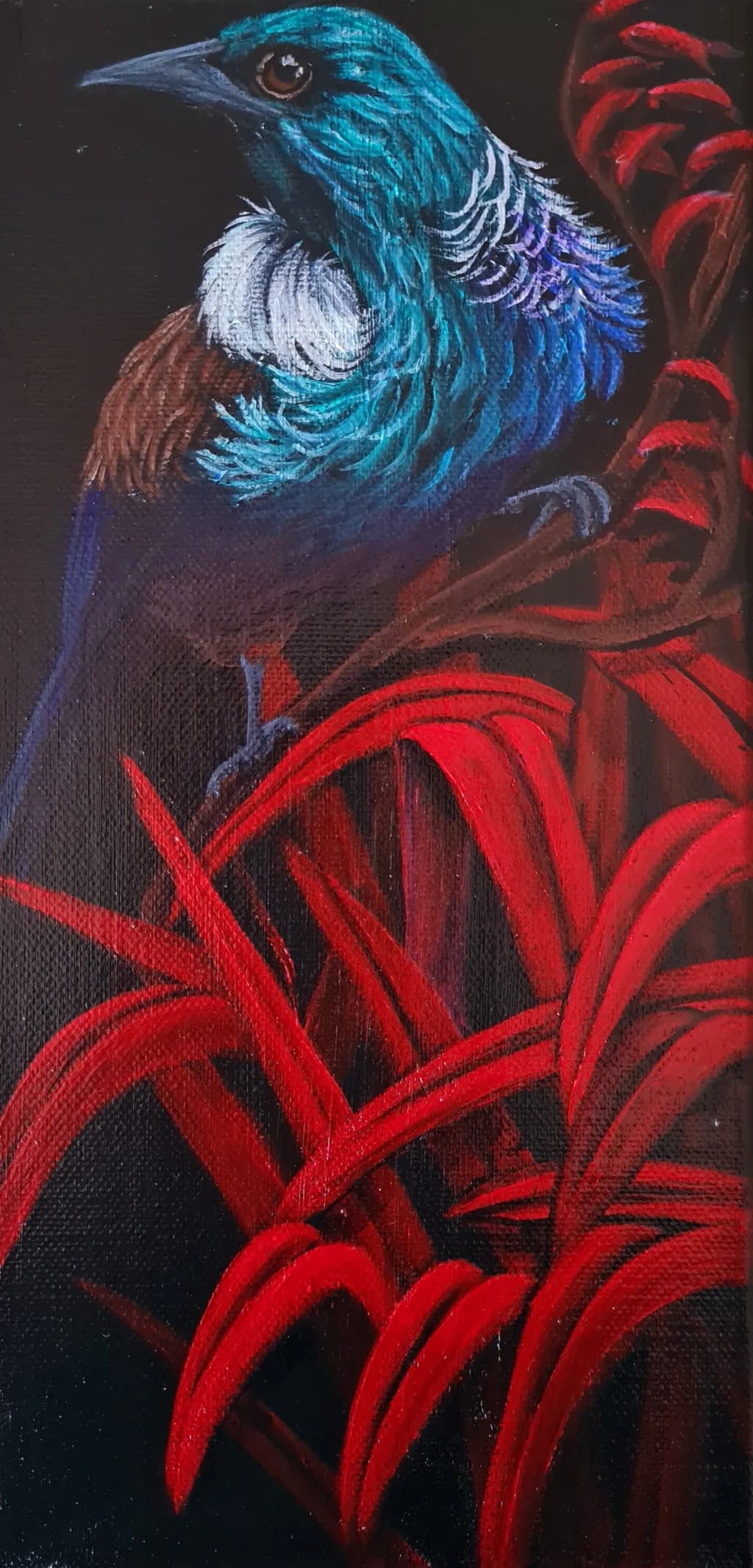 Vibrant Harmony: A Colorful Encounter with Nature's Feathered Beauty