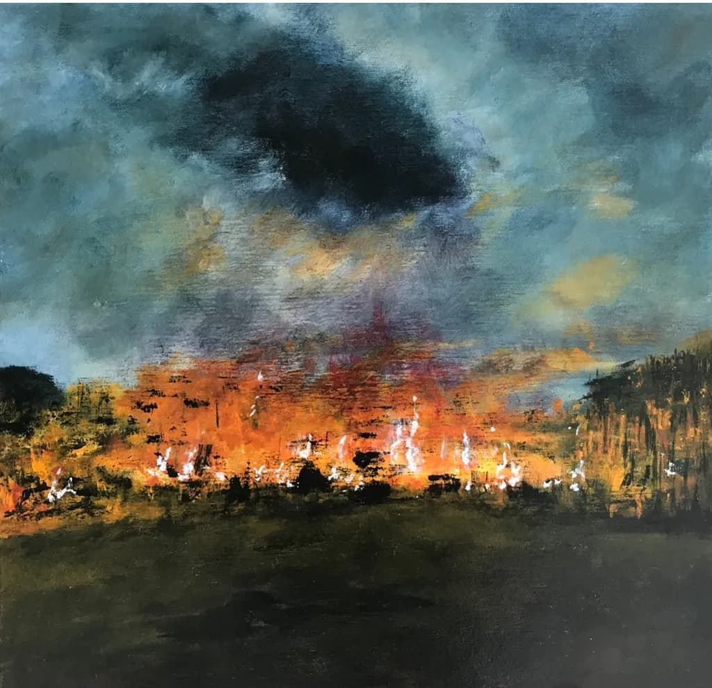 Nightfire Landscape