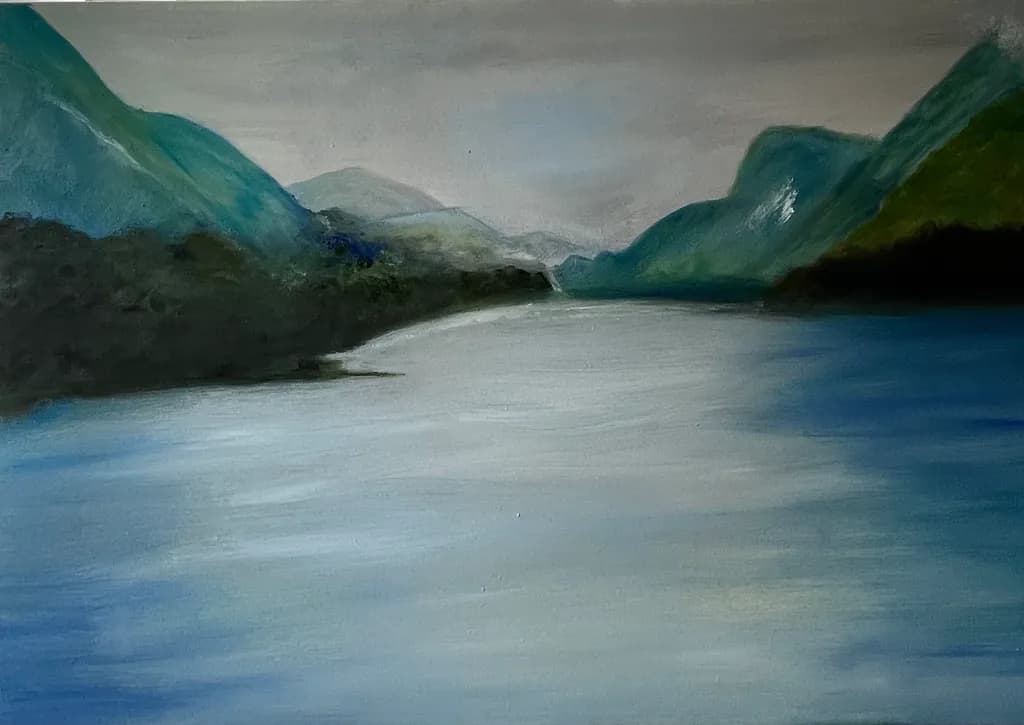 Mountain Lake View