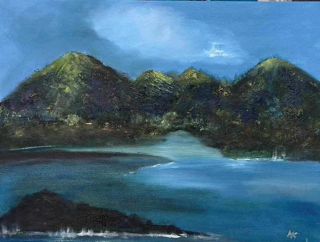 Mountain Lake Twilight