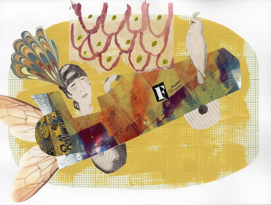 Whimsical Farewell: A Collage Tribute to Pee-wee's Playhouse Legacy