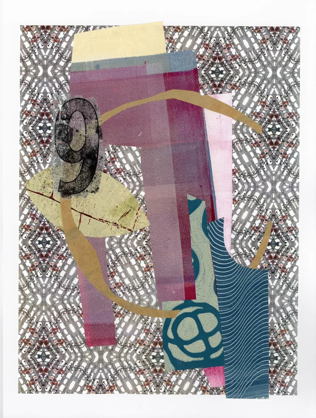 Colorful Collage: A Playful Tribute to Pee-wee's Tequila Dance Shoes