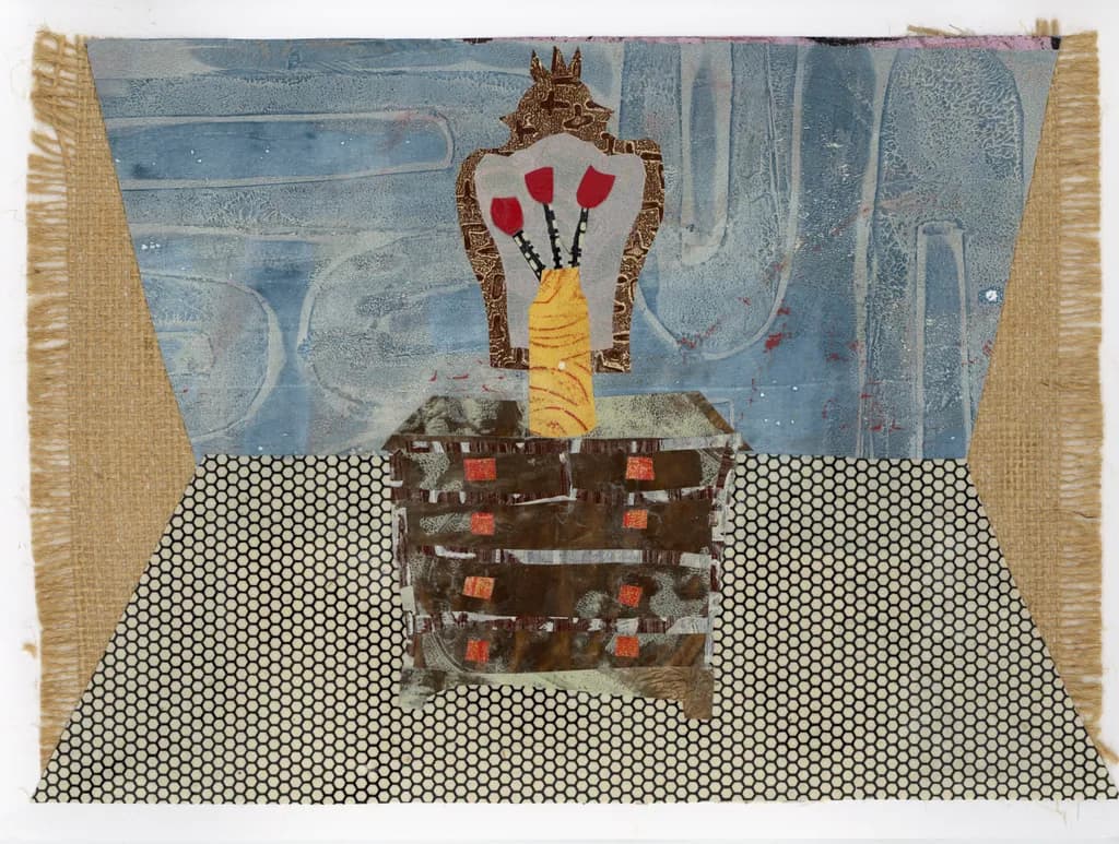 Whimsical Tribute: A Collage of Pee-wee's Playhouse Legacy