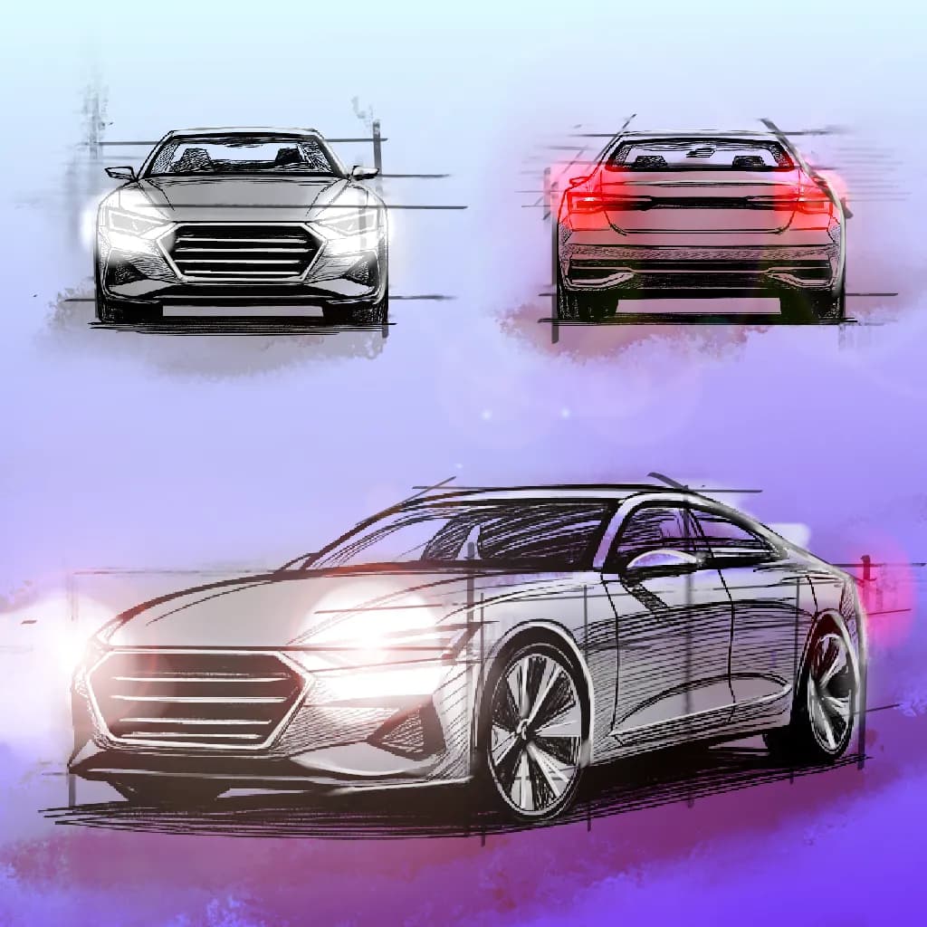 Automotive Sketches