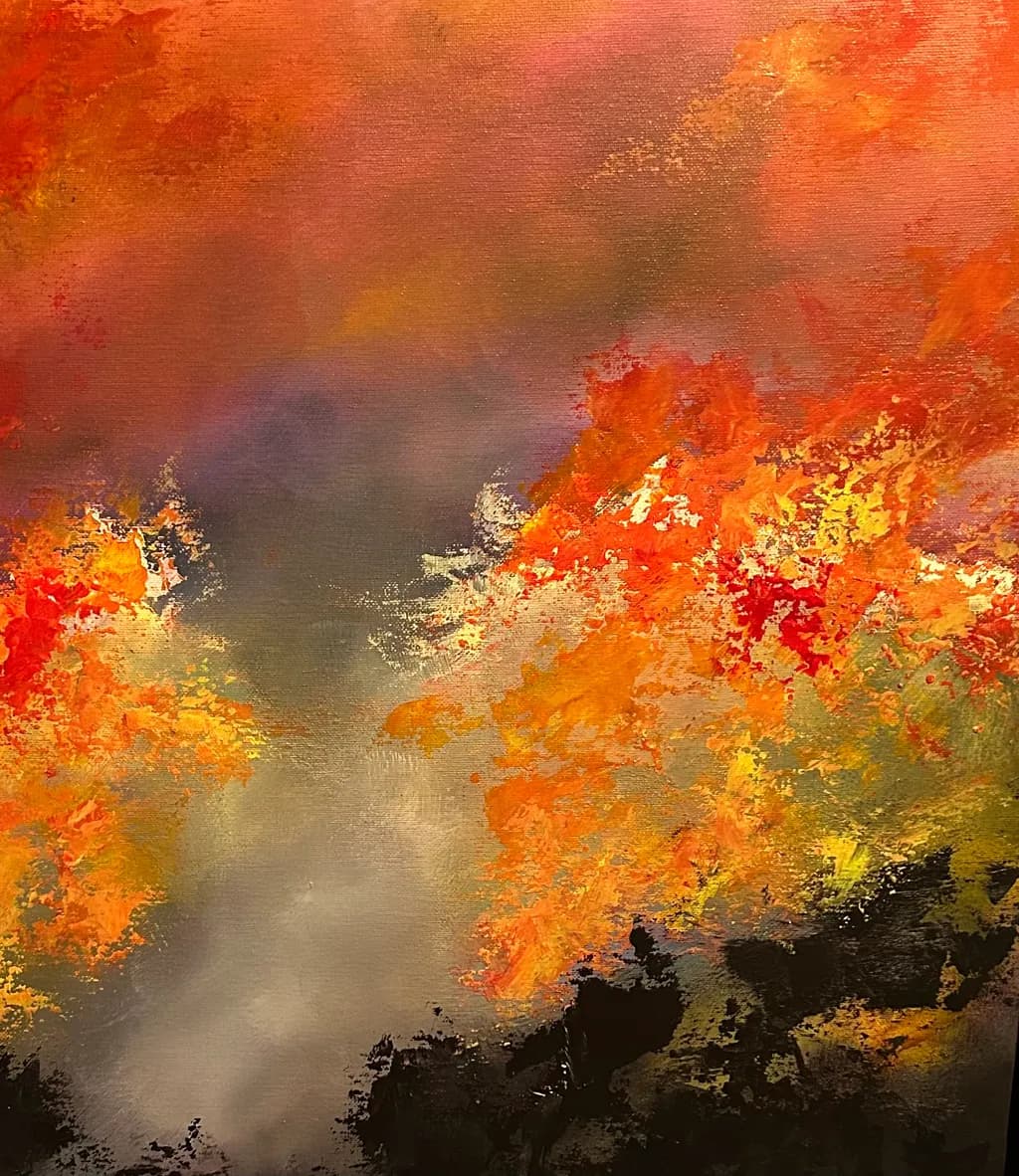 "Embers of Autumn: A Journey Through Color and Light"