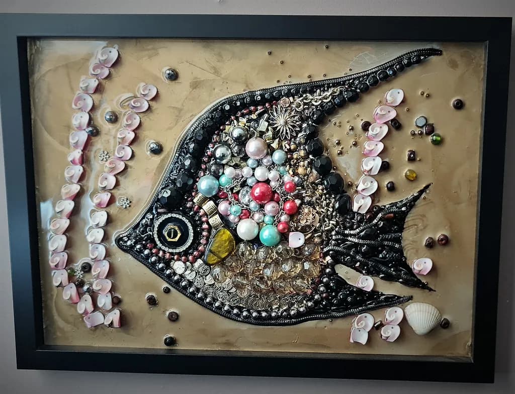 Colorful Fish Assemblage