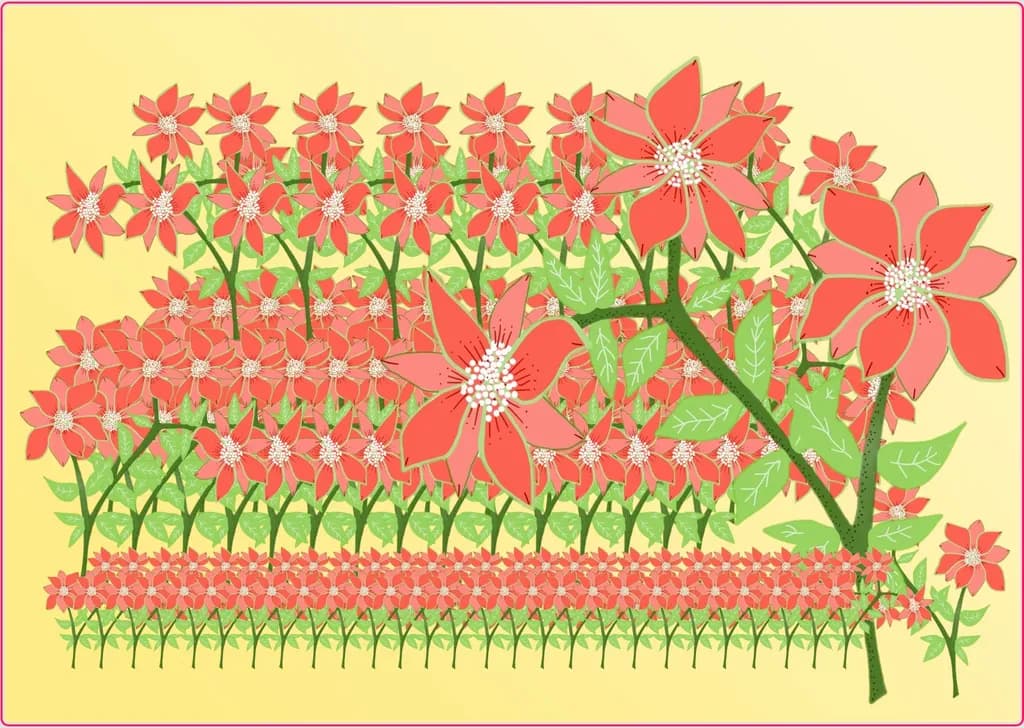 Coral Bloom Pattern