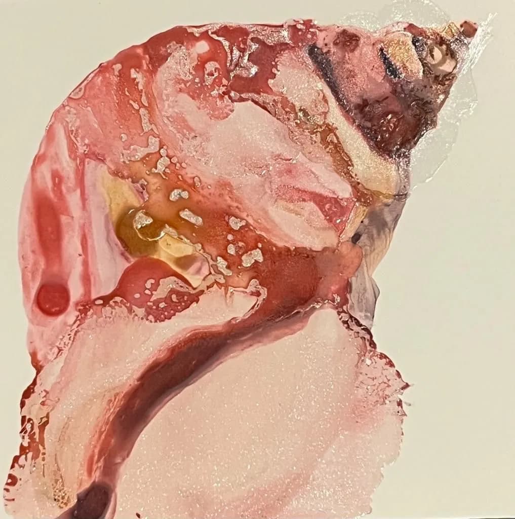 Whispers of Rose: A Fluid Dance of Color and Light