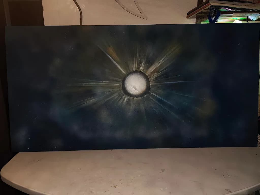 Celestial Radiance: A Journey Through Cosmic Light and Shadow