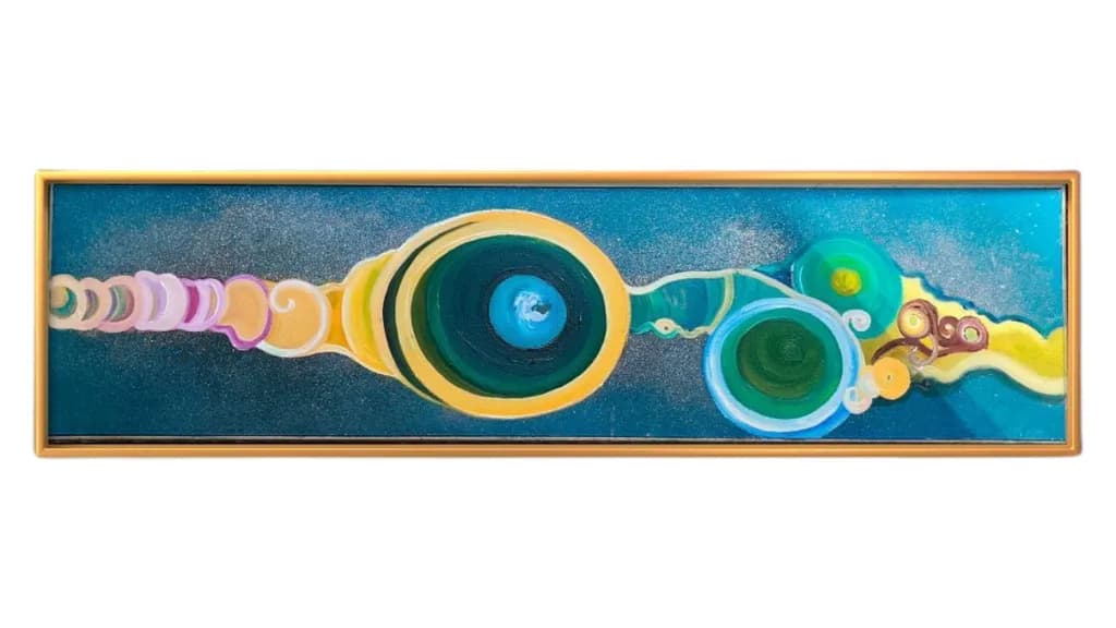 Whispers of the Ocean: A Vibrant Journey Through Color and Form