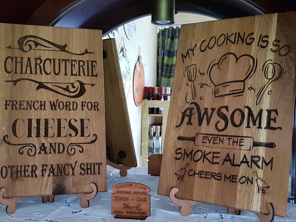 Whimsical Kitchen Signs: Charcuterie & Cooking Humor for the Culinary Enthusiast