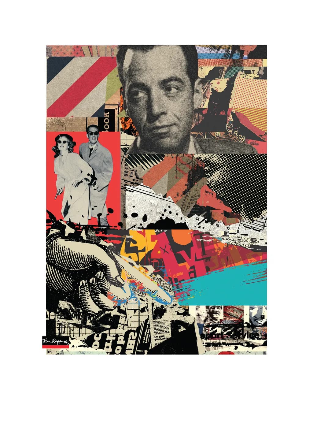 Urban Noir Collage