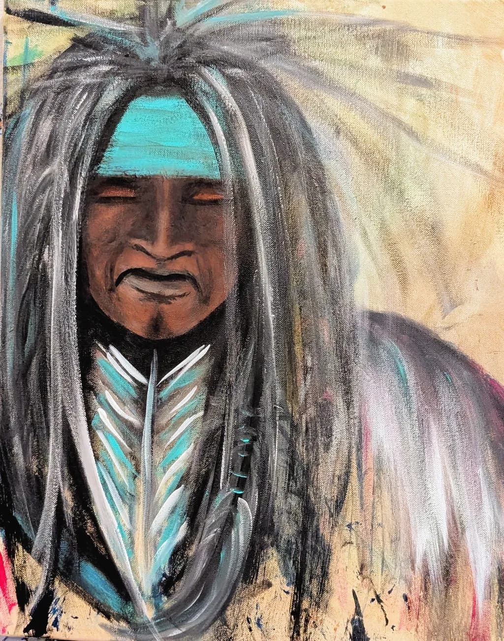 Whispers of the Ancestors: A Portrait of Resilience and Spirit