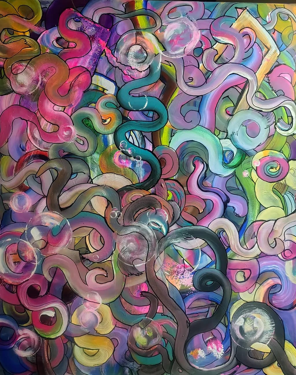 Chromatic Tangles