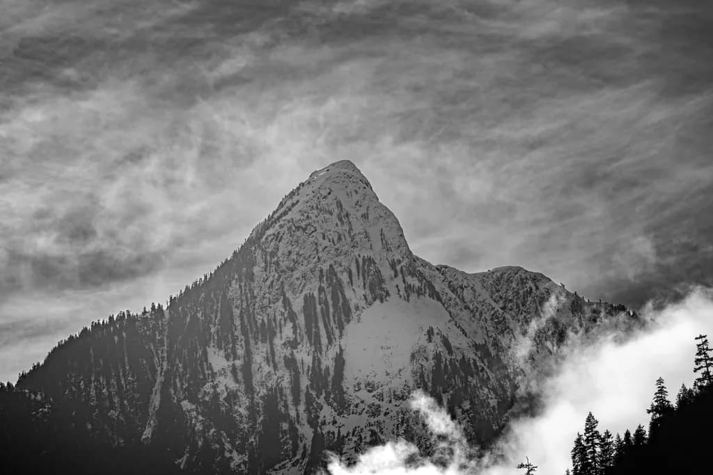 Winter’s Mountain Colours