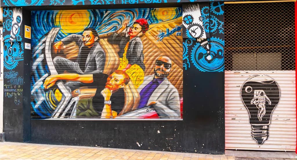 Street Scene in Motion