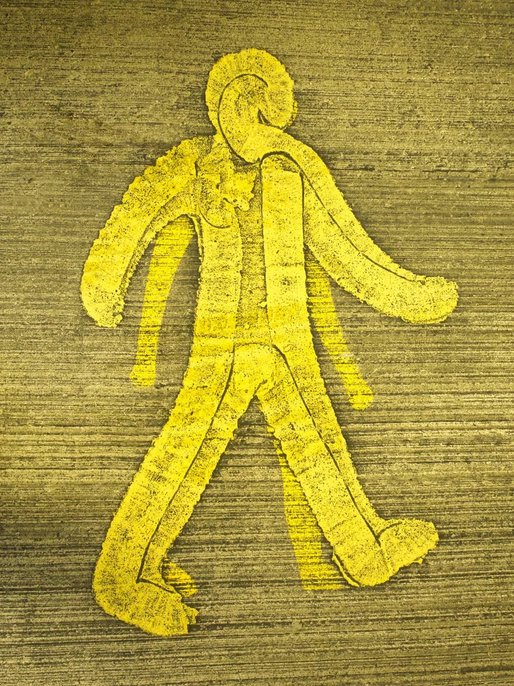Walking in Yellow: A Journey Through Abstract Expressionism