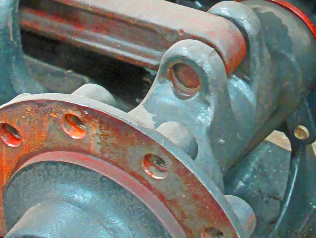 Rust and Machinery: A Study in Industrial Components and Textures