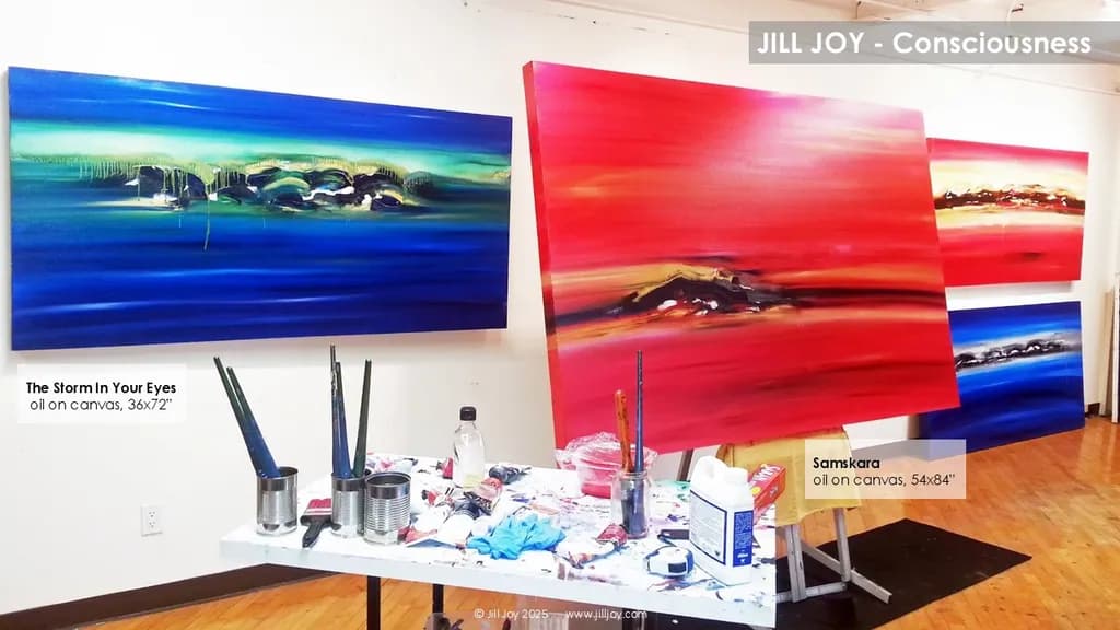 Vibrant Horizons: A Journey Through Color and Emotion in Abstract Landscapes