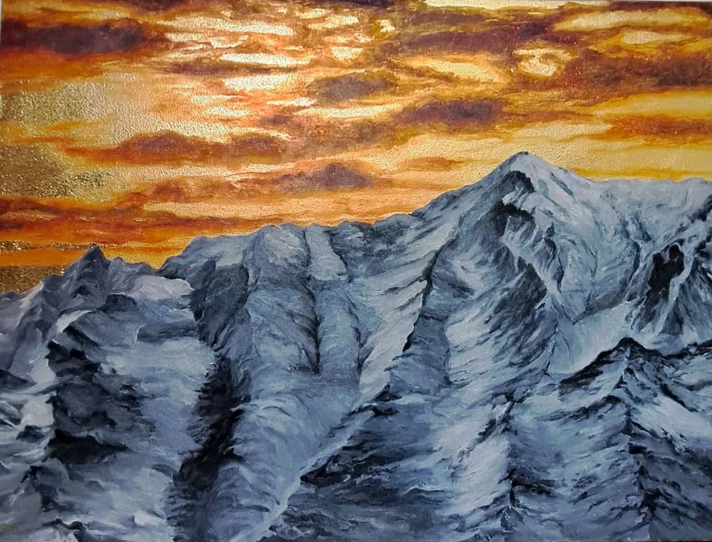 Zugspitze Sunset