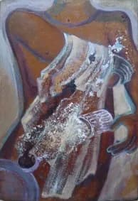 Ethereal Embrace: The Dance of Form and Texture