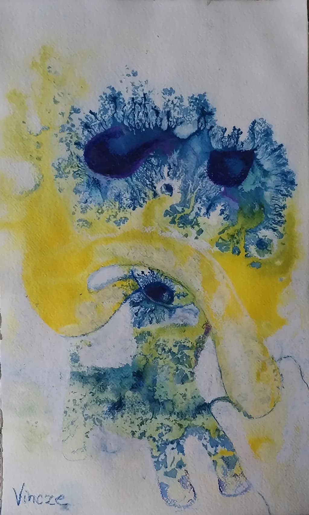Whispers of Color: An Abstract Journey Through Emotion and Perception