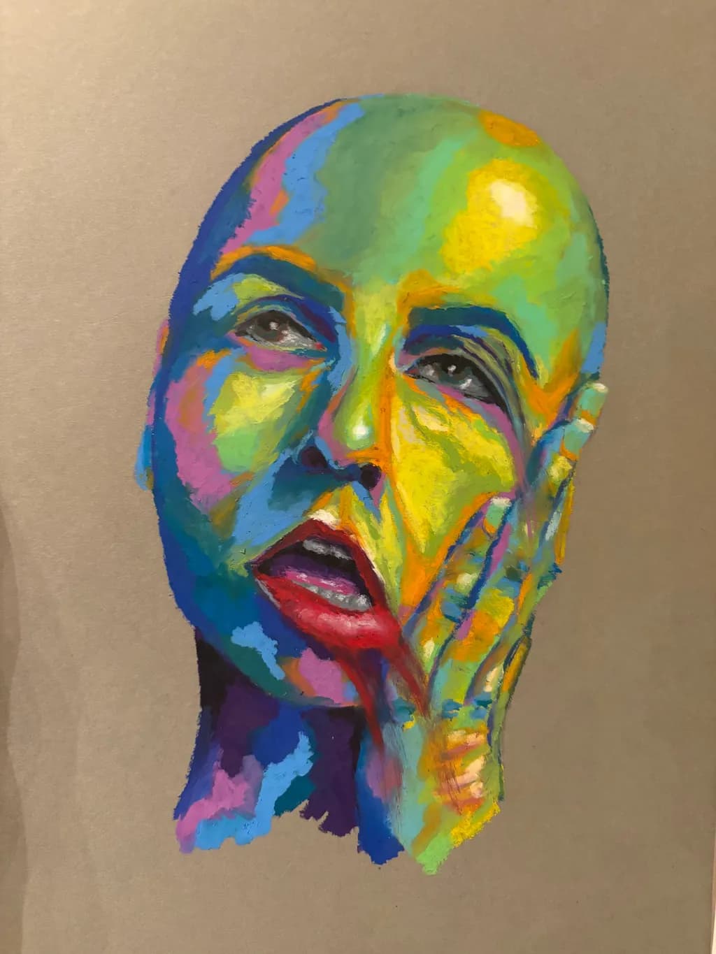 Vibrant Reflections: A Colorful Exploration of Emotion and Identity