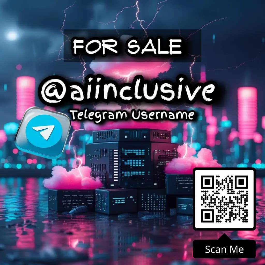 Digital Dreamscape: The @aiinclusve Telegram Username for Sale