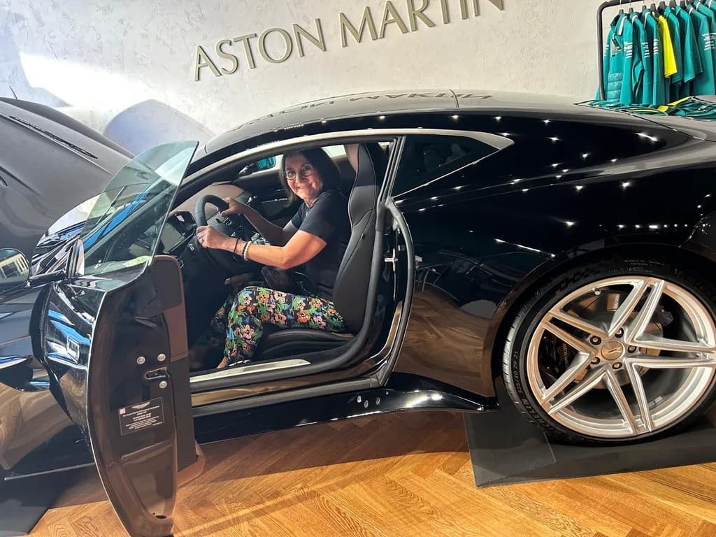 Elegance in Motion: A Joyride in an Aston Martin