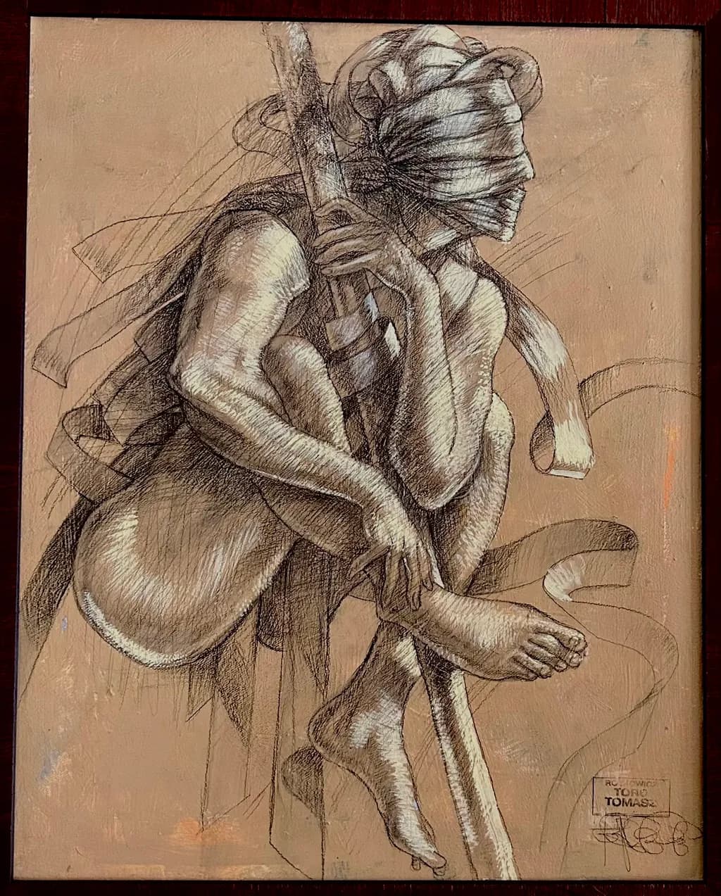 Whispers of Resilience: A Captivating Study of Form and Emotion