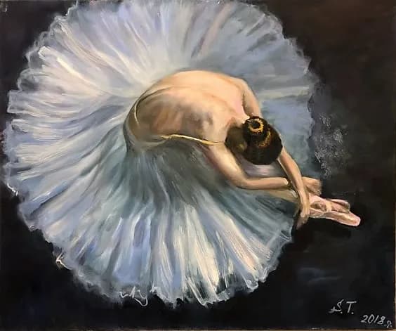 Ethereal Elegance: A Ballerina's Grace in Motion