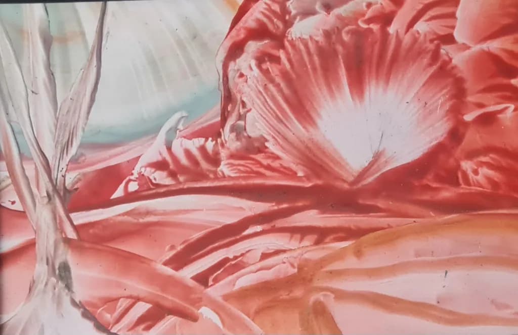 Whispers of Color: An Abstract Journey Through Organic Textures and Fluid Forms