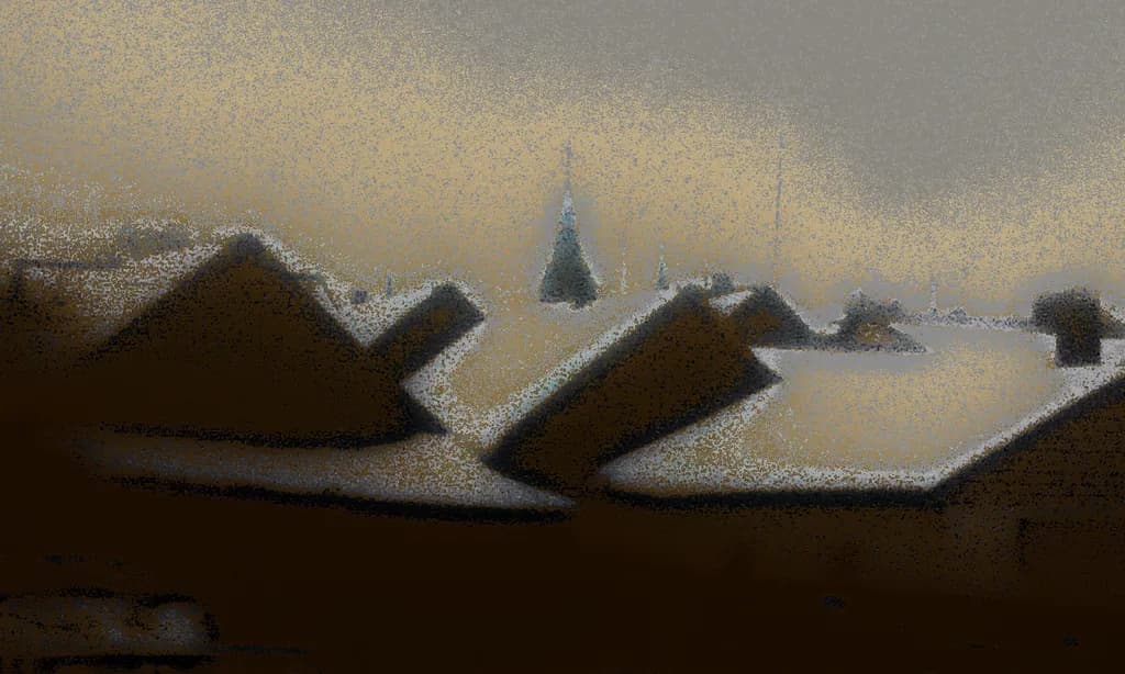 Snowy Rooftops